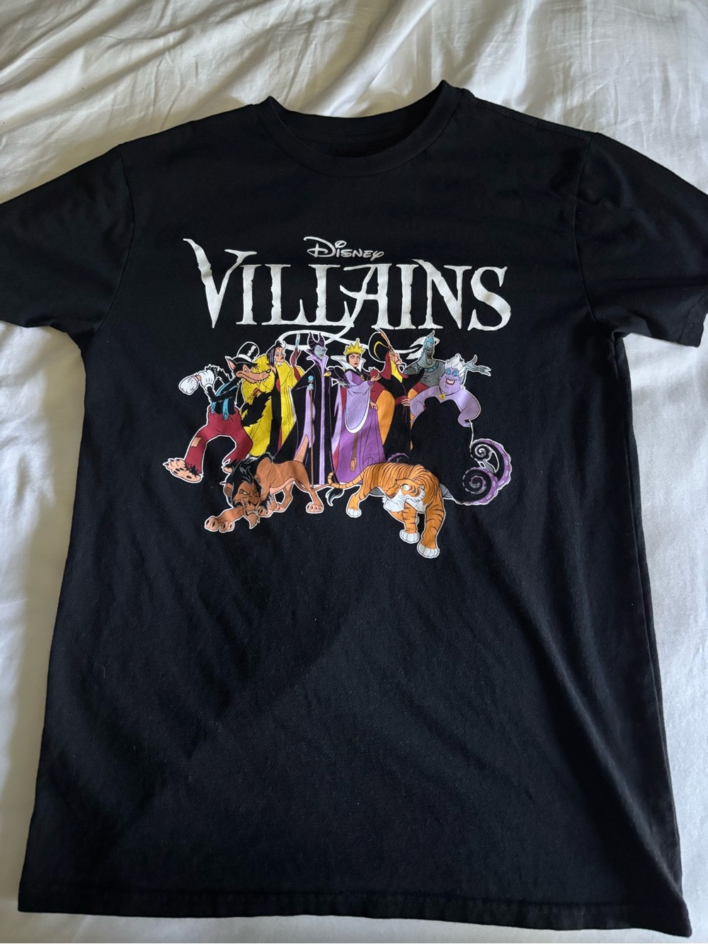 Disney Black Villains Graphic T-Shirt - Picture 1 of 2
